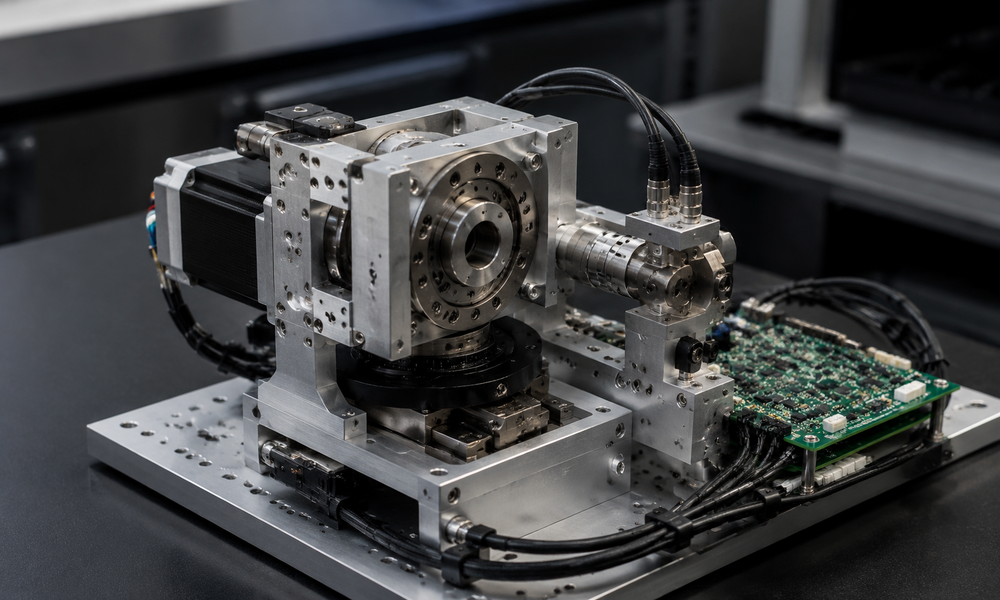 Precision robotic motion-control assembly