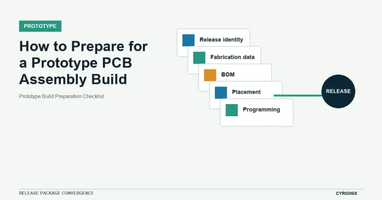 Release package convergence for How to Prepare for a Prototype PCB Assembly Build